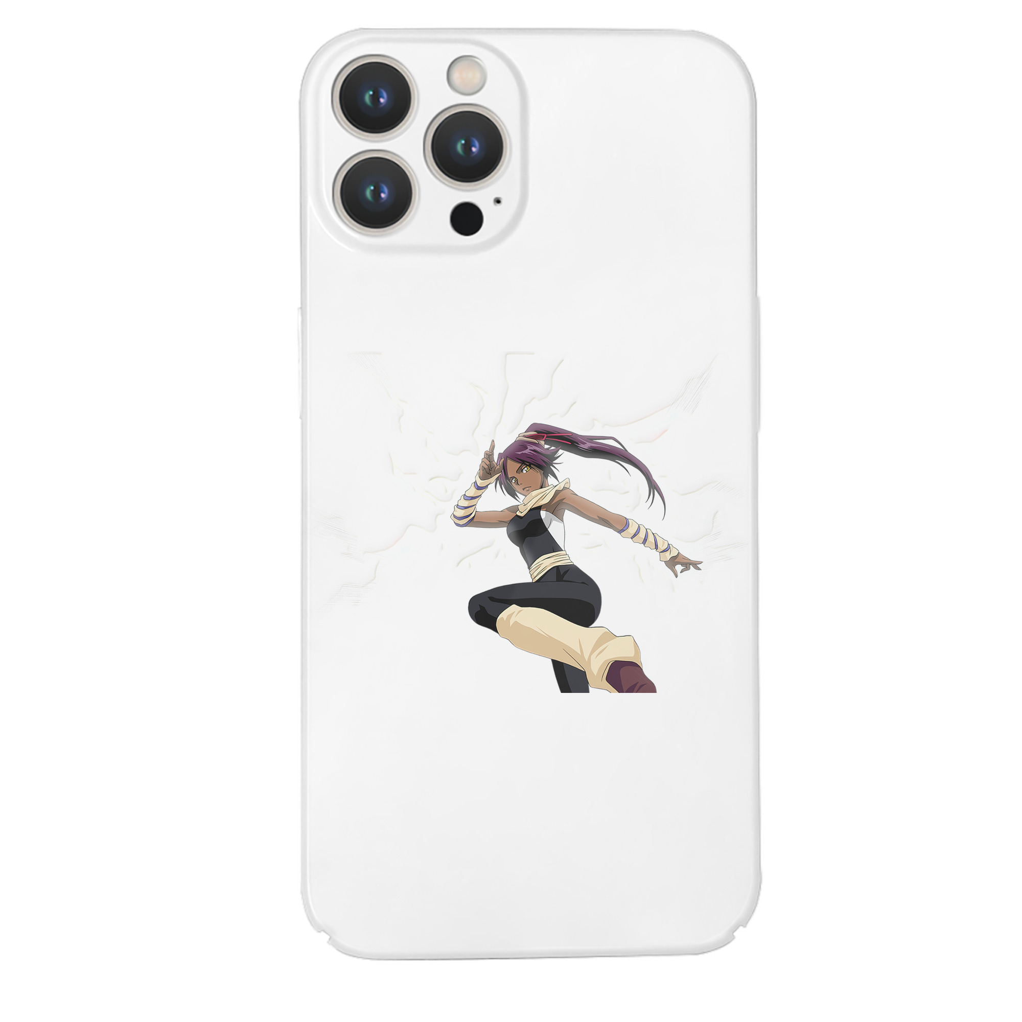 （画像用） ブリーチ 四楓院 夜一（しほういん よるいち） BLEACH Shihouin Yoruichi 【iPhone 14シリーズ対応】ハードケース